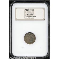 1889 10C MS66 NGC.