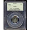 Image 1 : 1866 10C PR63 PCGS.
