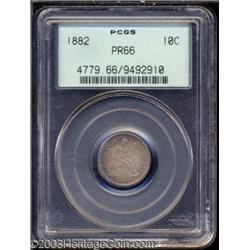 1882 10C PR66 PCGS.