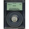 Image 1 : 1892-O 10C MS65 PCGS.