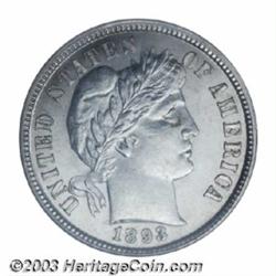 1893-S 10C MS65 NGC.