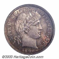 1896-S 10C MS64 PCGS.