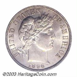 1896-S 10C MS64 PCGS.