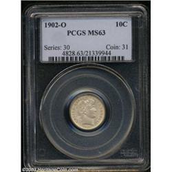 1902-O 10C MS63 PCGS.