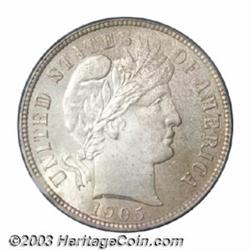 1905-O 10C MS65 PCGS.