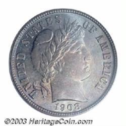 1908-S 10C MS66 PCGS.