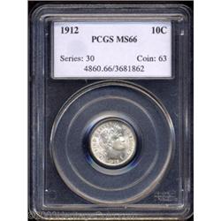 1912 10C MS66 PCGS.