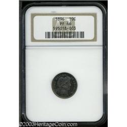 1896 10C PR66 NGC.