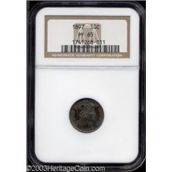 1897 10C PR65 NGC.