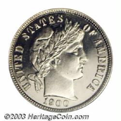 1900 10C PR67 Cameo PCGS.