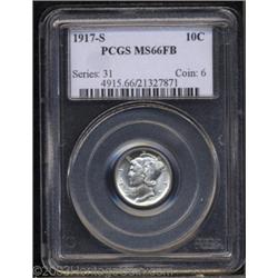1917-S 10C MS66 Full Bands PCGS.