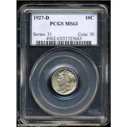 1927-D 10C MS63 PCGS.
