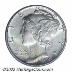 1936-D 10C MS68 Full Bands PCGS.