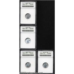 1938-S 10C MS65 Full Bands ANACS,