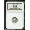 Image 3 : 1942/1-D 10C MS61 Full Bands NGC.
