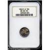 Image 1 : 1942/1-D 10C MS64 Full Bands NGC.