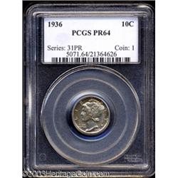 1936 10C PR64 PCGS.