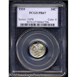 1939 10C PR67 PCGS.