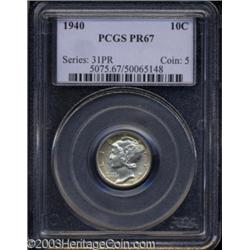 1940 10C PR67 PCGS.
