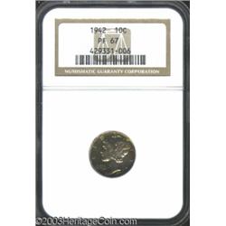 1942 10C PR67 NGC.