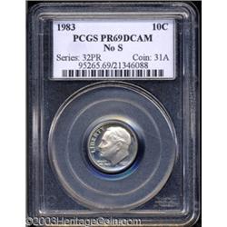 1983-S Half Dollar PR68 Deep Cameo PCGS,