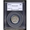 Image 1 : 1875-S 20C AU55 PCGS.