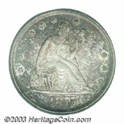 1875-S 20C MS64 PCGS.