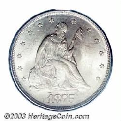 1875-S 20C MS65 PCGS.