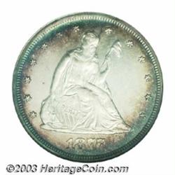 1877 20C PR65 Cameo NGC.