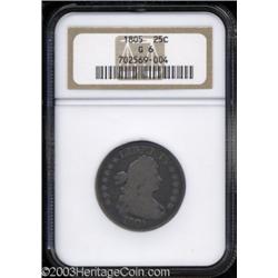 1805 25C Good 6 NGC.
