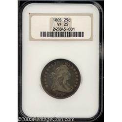 1805 25C VF25 NGC.
