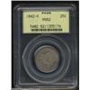 Image 3 : 1842-O 25C Large Date MS62 PCGS.