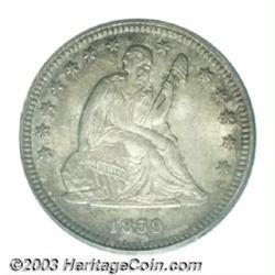 1859-O 25C MS63 PCGS.