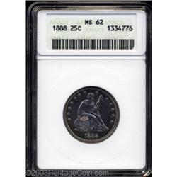 1888 25C MS62 ANACS.