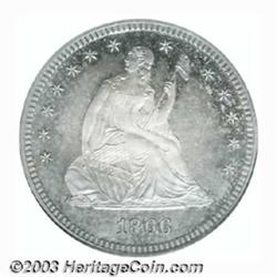1866 25C PR65 ICG.
