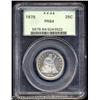 Image 1 : 1878 25C PR64 PCGS.