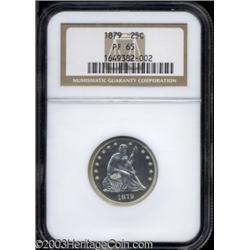 1879 25C PR65 NGC.