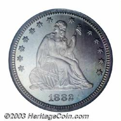 1882 25C PR66 PCGS.