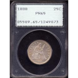 1888 25C PR65 PCGS.
