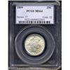 Image 1 : 1899 25C MS64 PCGS.