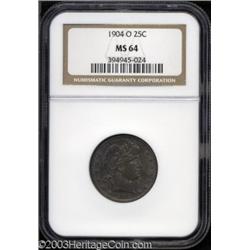 1904-O 25C MS64 NGC.
