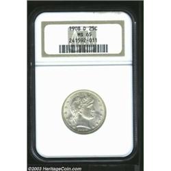 1908-D 25C MS65 NGC.