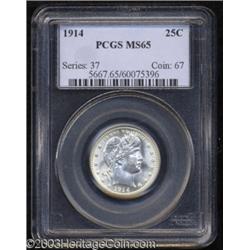 1914 25C MS65 PCGS.