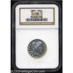 1899 25C PR65 NGC.