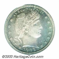 1903 25C PR66 PCGS.