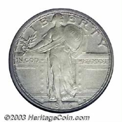 1916 25C --Cleaned, Retoned--ANACS. AU Details, Net XF45.