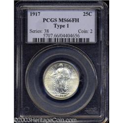 1917 25C Type One MS66 Full Head PCGS.