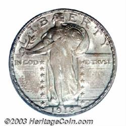 1917-S 25C Type One MS67 Full Head NGC.