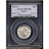 Image 1 : 1917-S 25C Type Two MS67 Full Head PCGS.