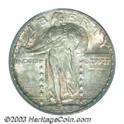 1918-S 25C MS64 Full Head PCGS.